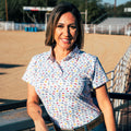 LADIES TEXAS THEME POLO