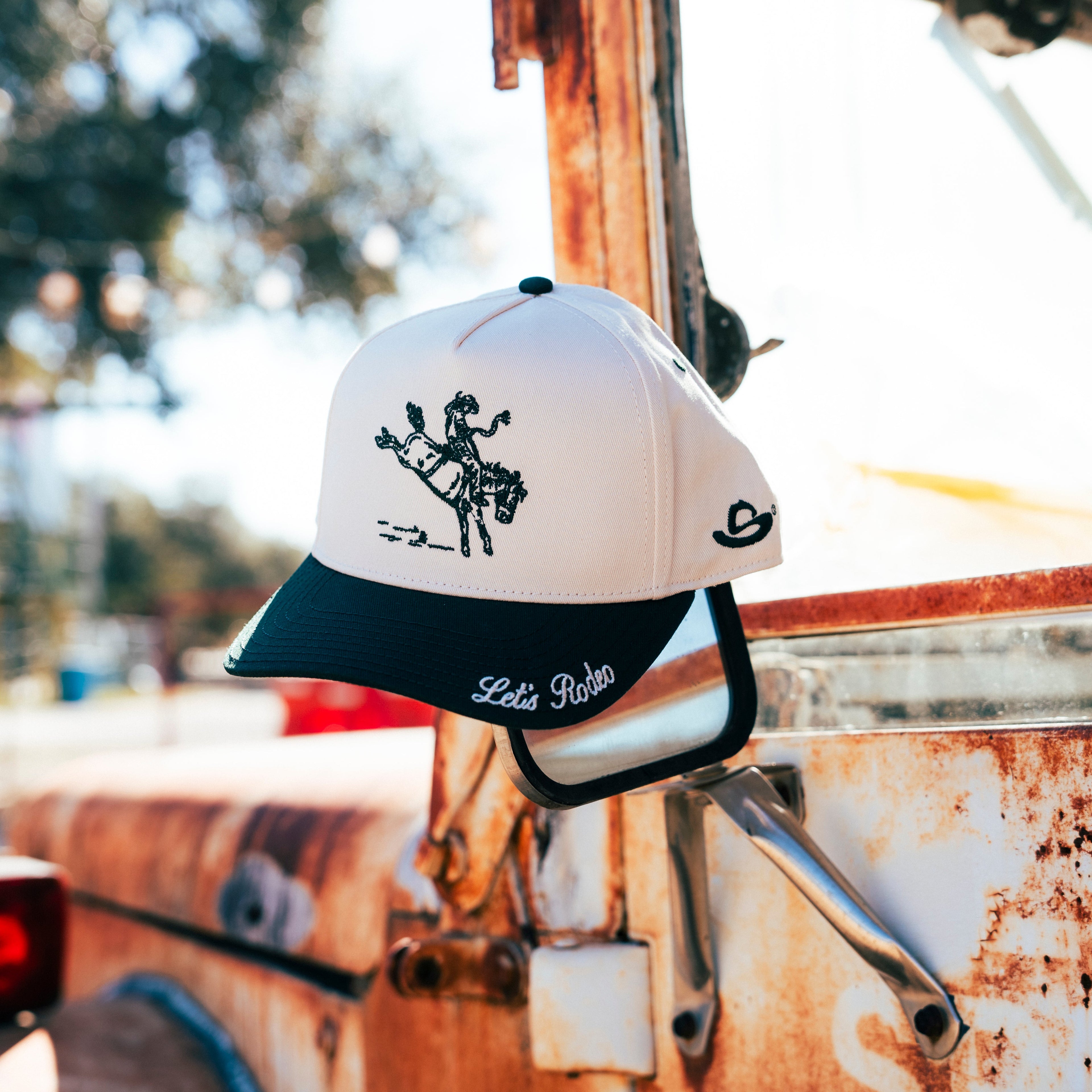 LETS RODEO BRONC HAT
