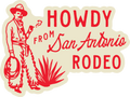 SMOKIN COWBOY STICKER