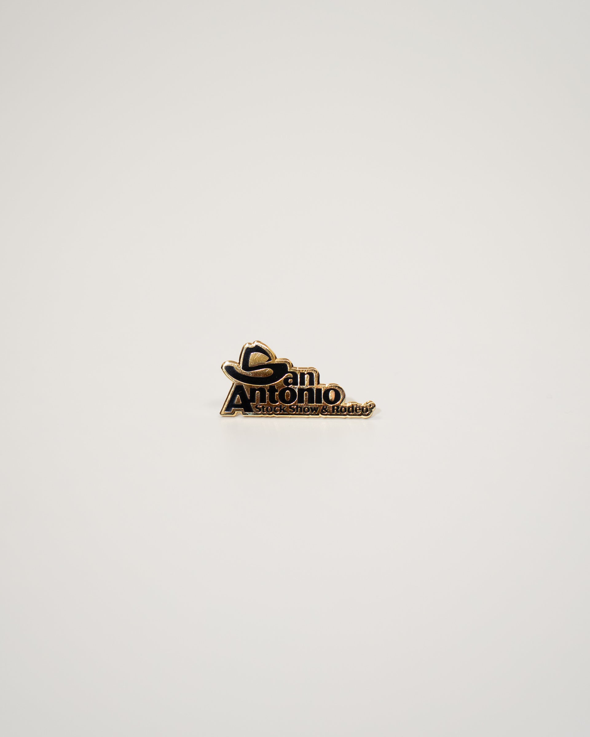 FULL LOGO GOLD/BLACK PIN