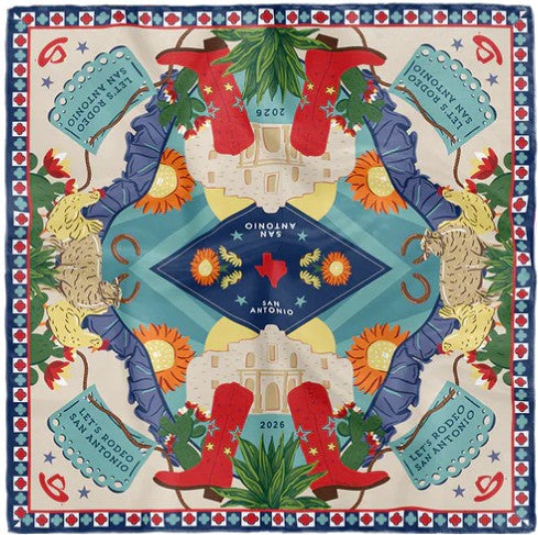 Saturday Silks Fiesta Western Scarf