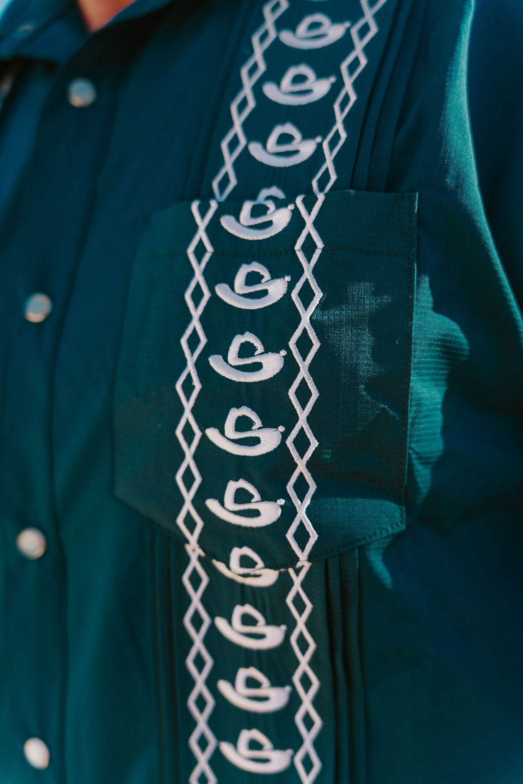 Men Guayabera Button Down
