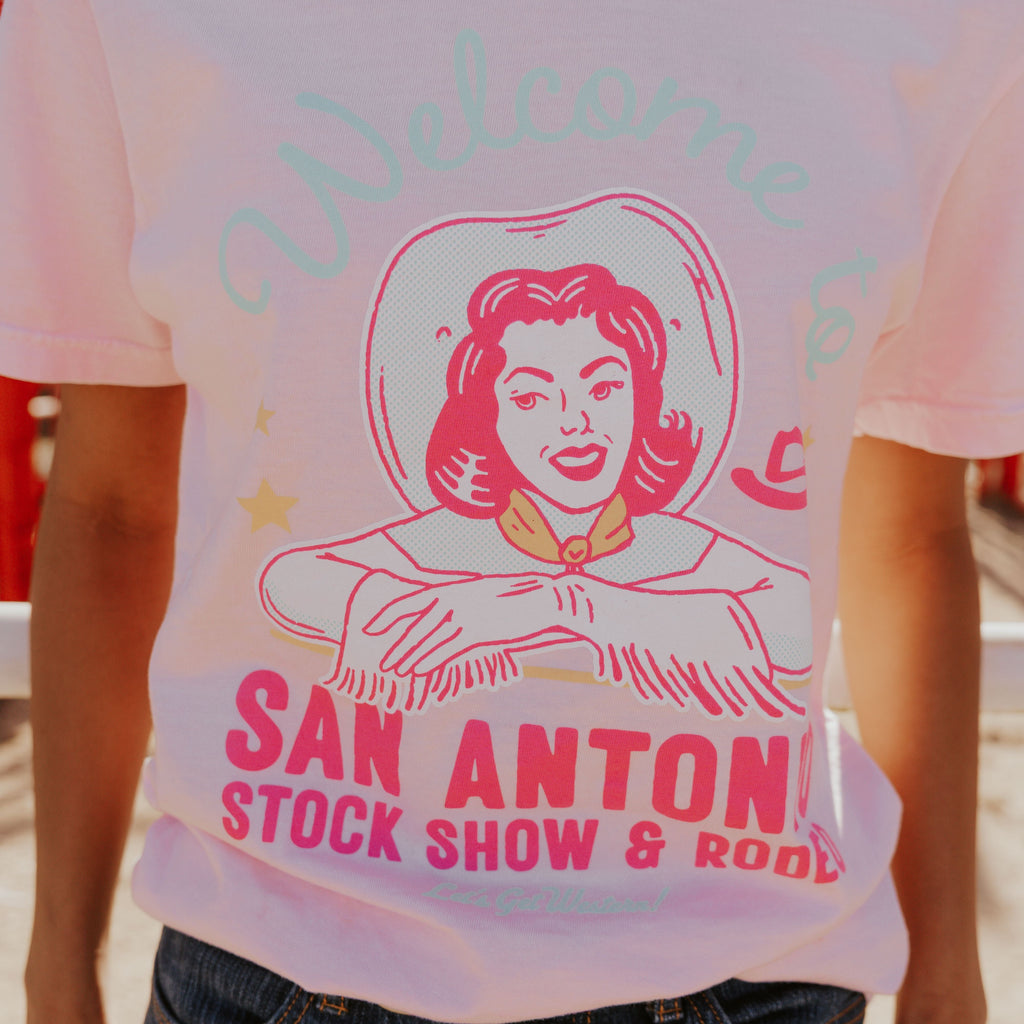 RETRO COWGIRL TSHIRT