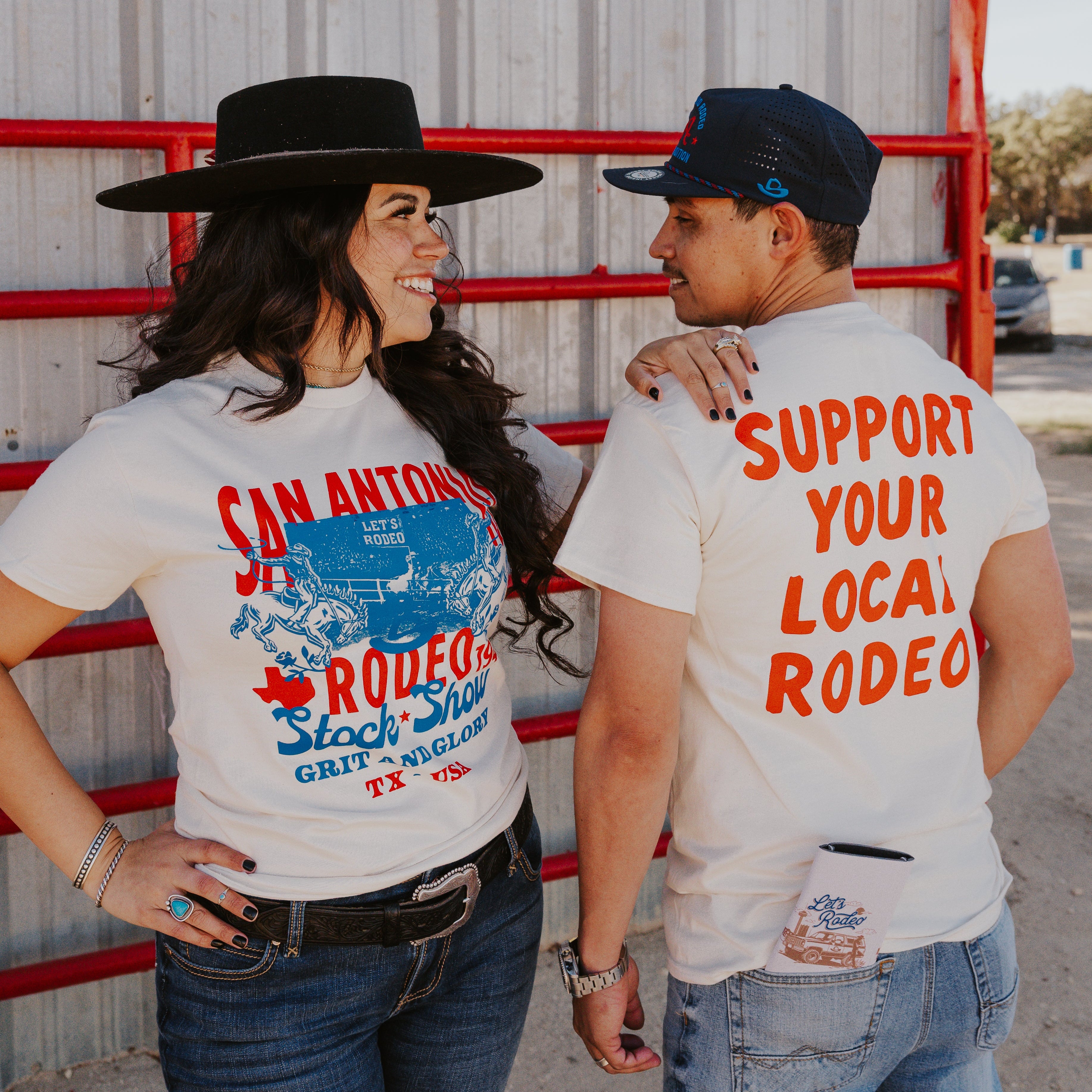SUPPORT YOUR LOCAL RODEO T-SHIRT
