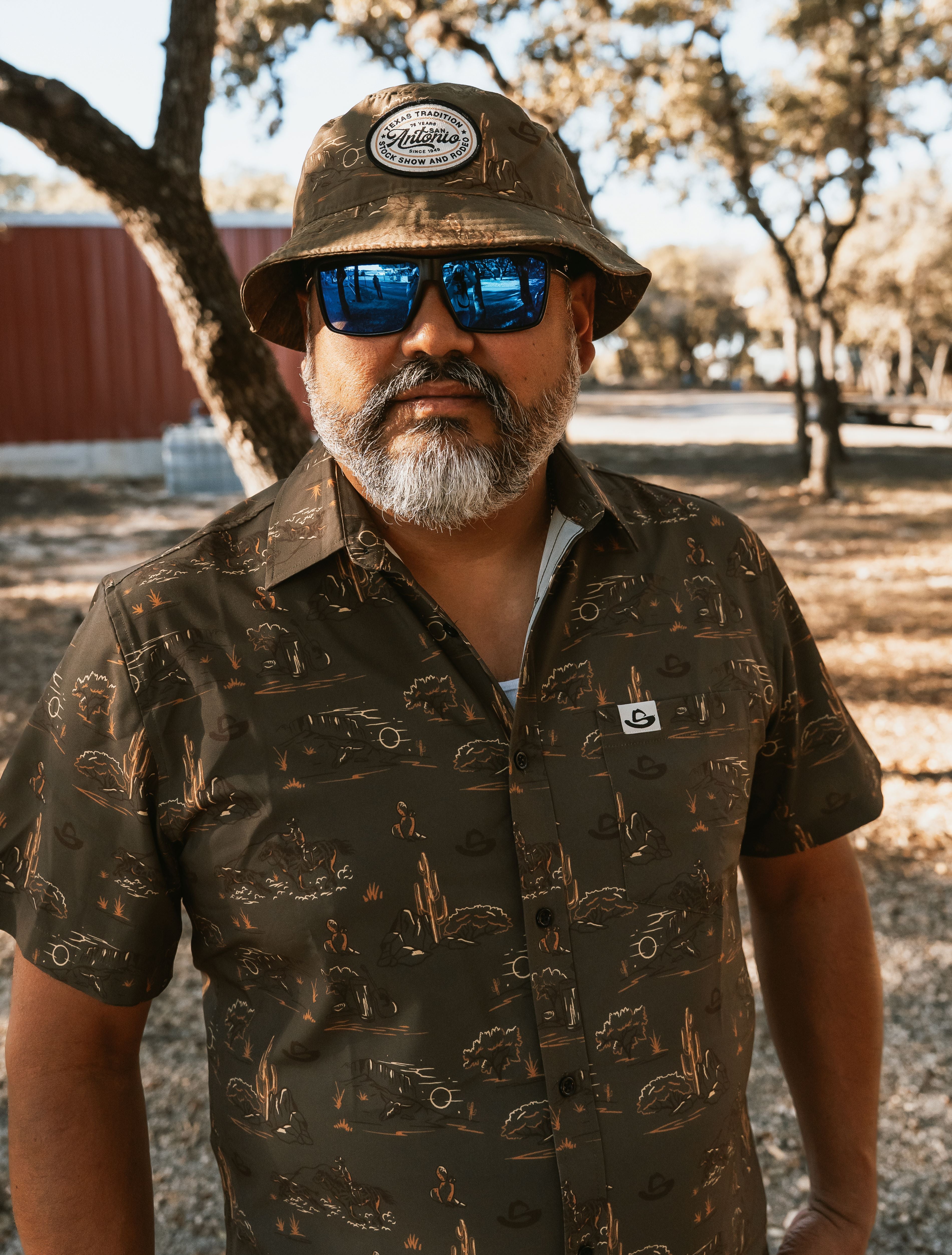DESERT SUNDOWN BUCKET HAT