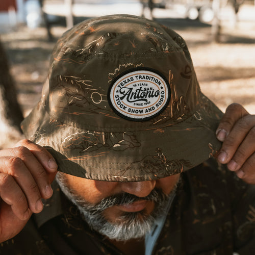 DESERT SUNDOWN BUCKET HAT