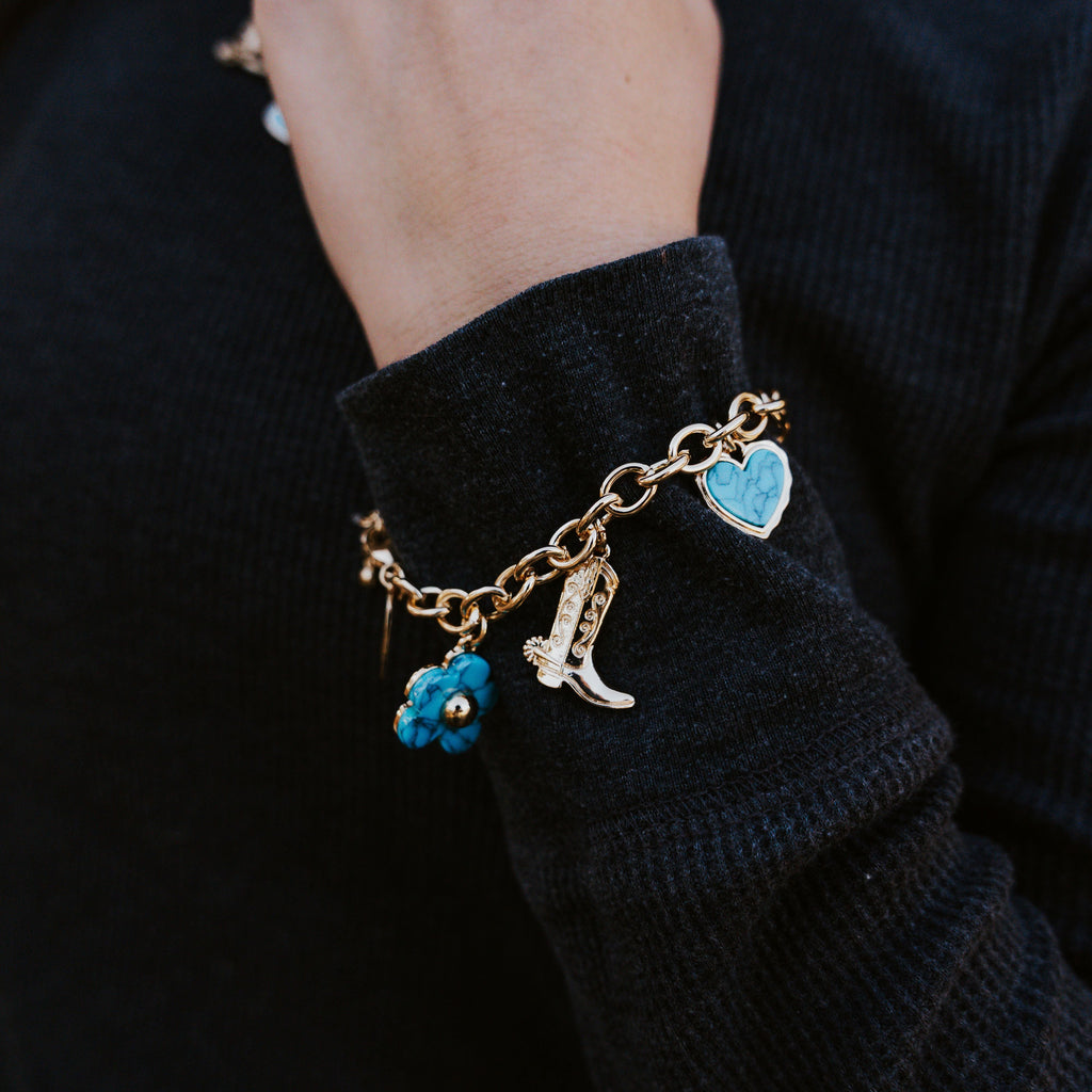 LETS ROEDEO CHARM BRACELET