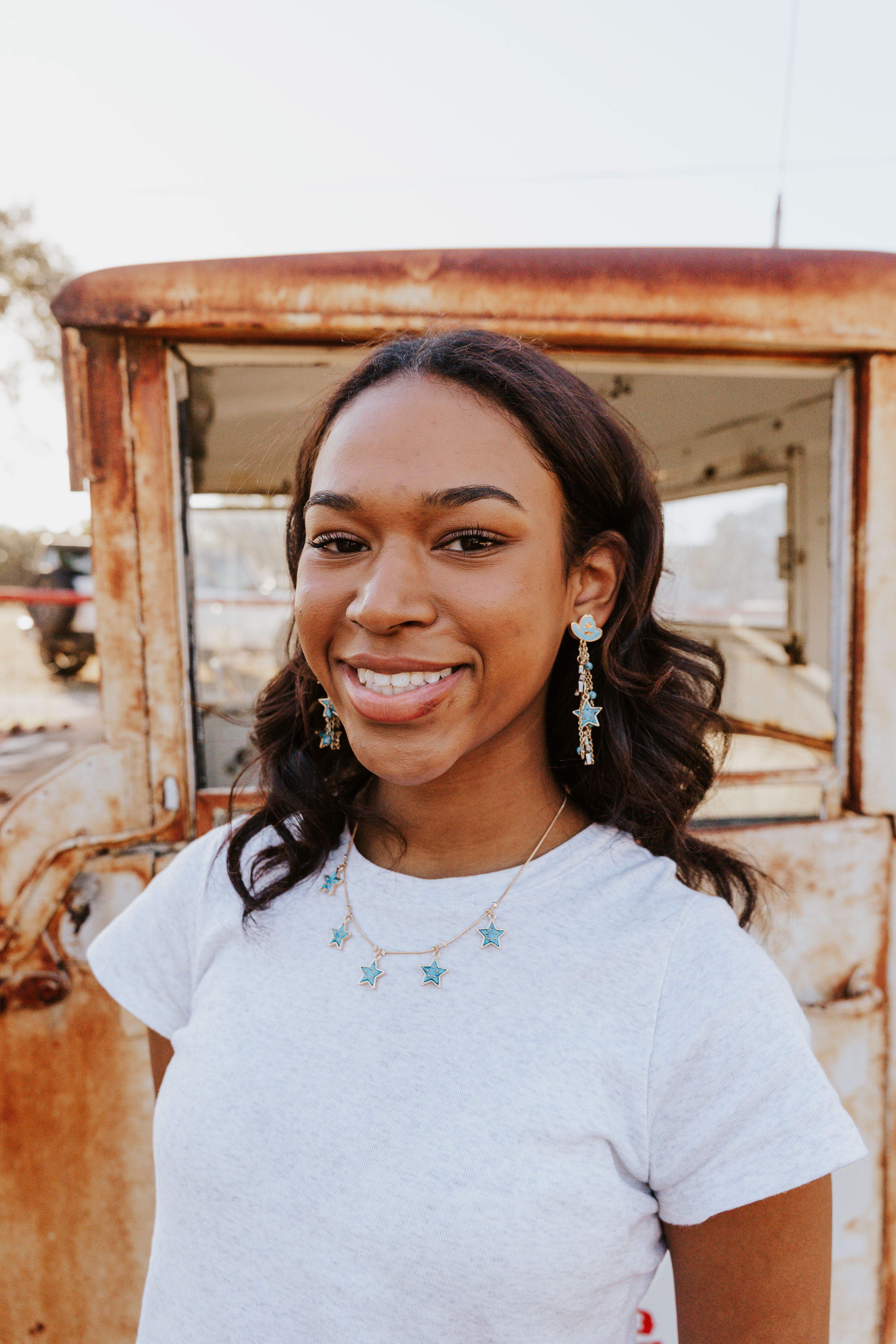 SA RODEO DANGLE EARRINGS