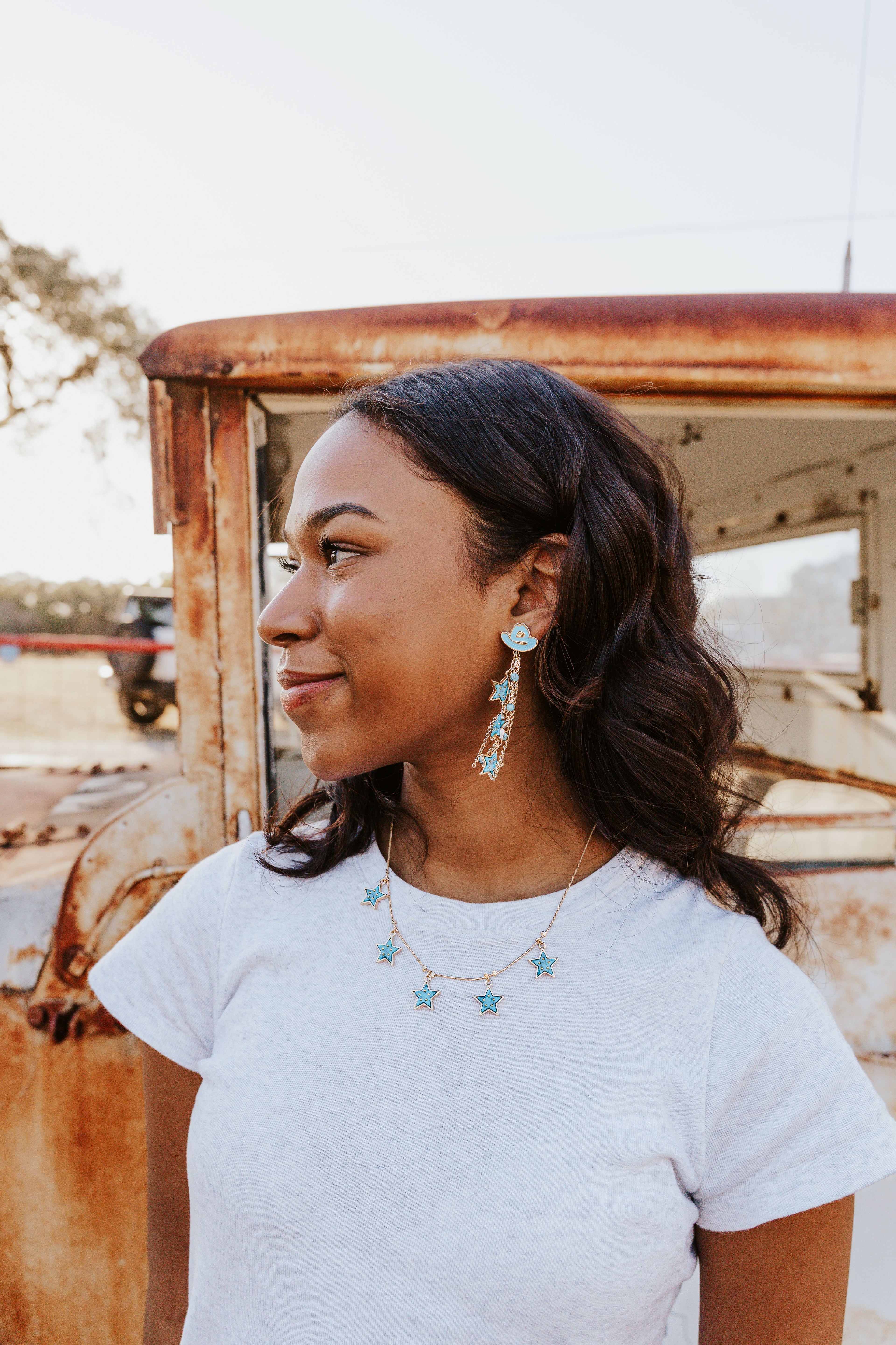 SA RODEO DANGLE EARRINGS
