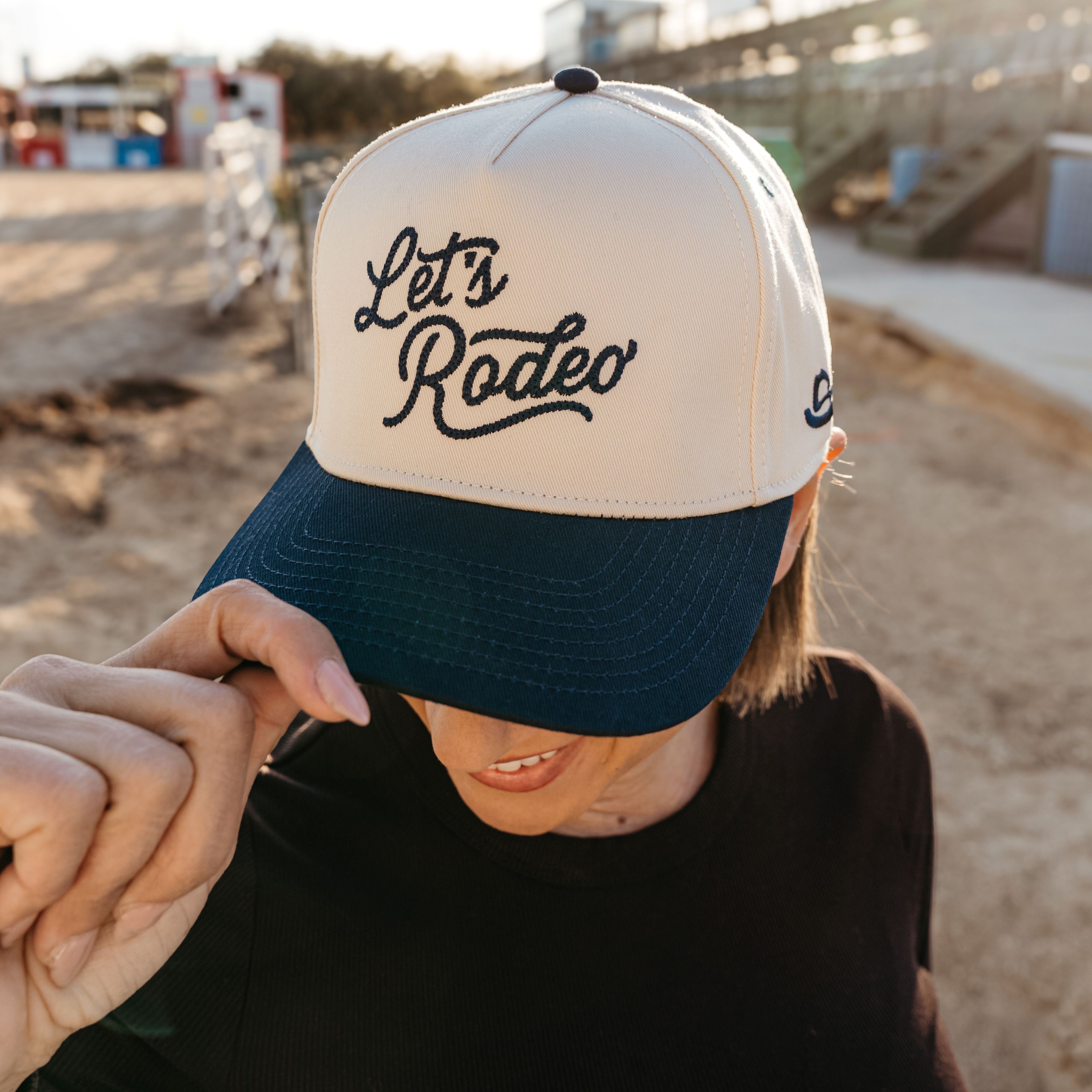 LETS RODEO CHAIN STITCH HAT