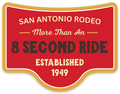 8 SECOND RIDE STICKER