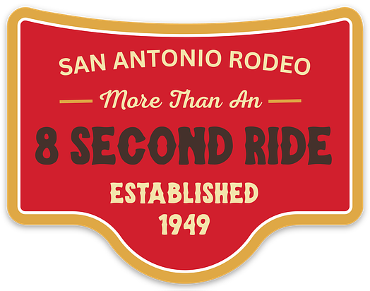 8 SECOND RIDE STICKER