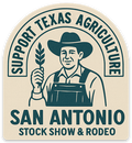 SUPPORT TX AG FARMER STICKER