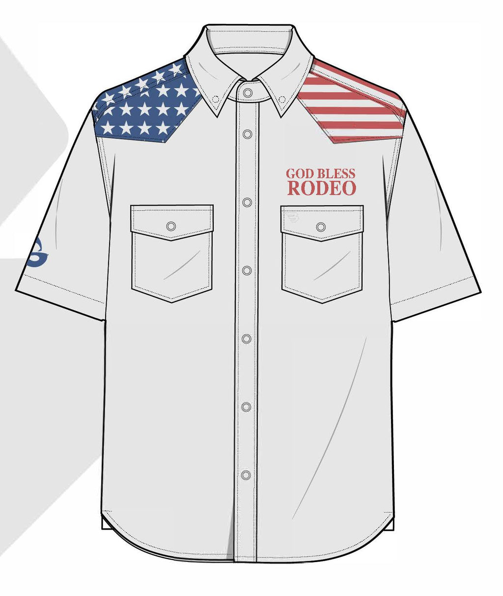 God Bless Rodeo All American Shirt