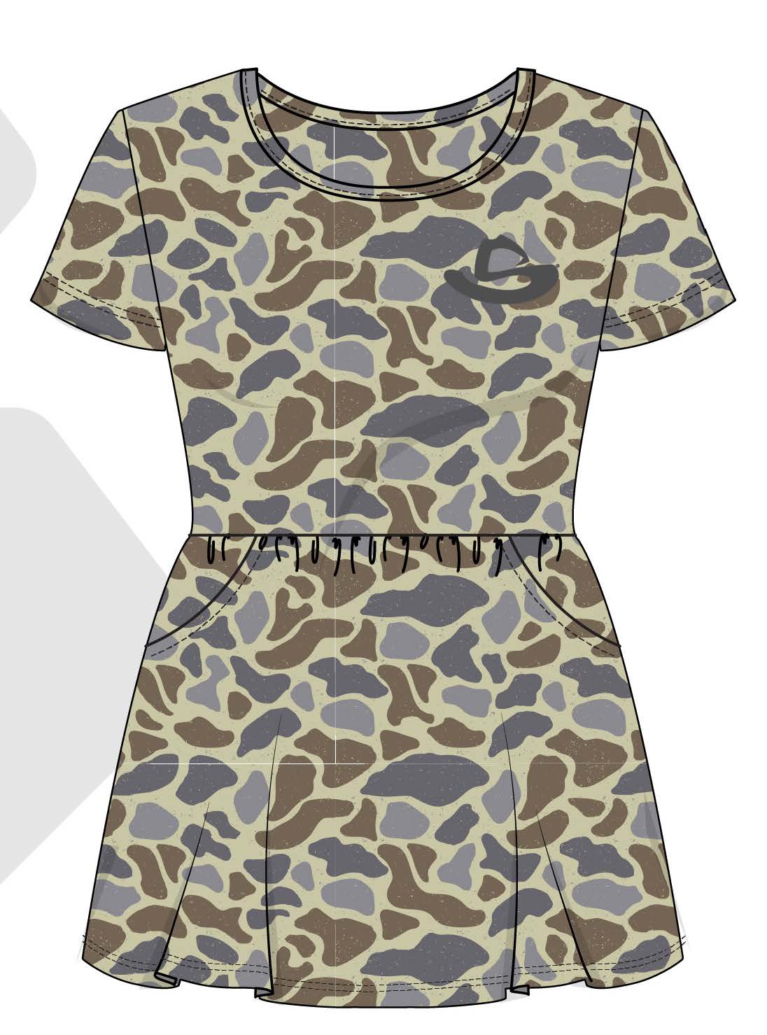 Game Fair x BURLEBO Youth Dress