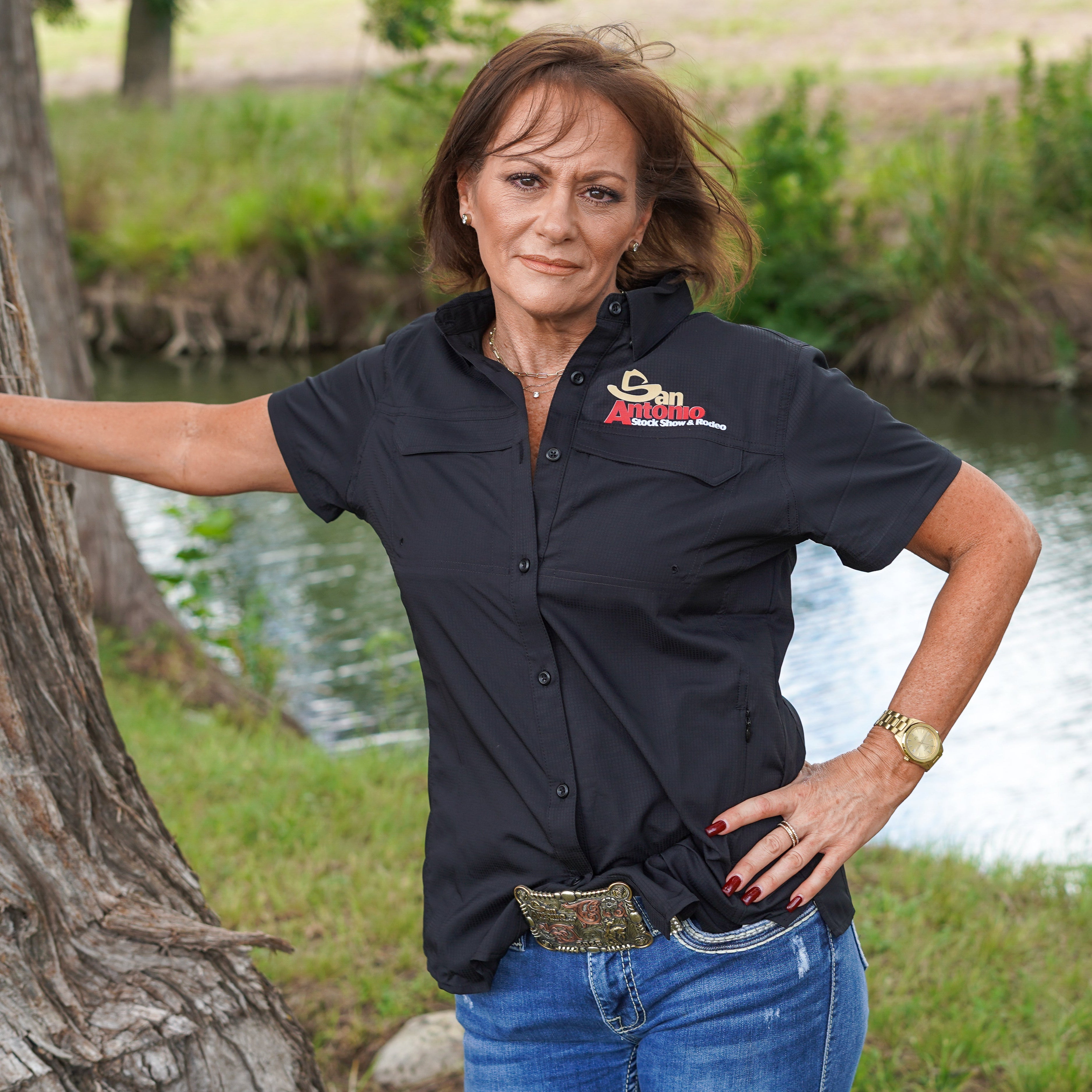 Women's Short Sleeve Fishing Shirt