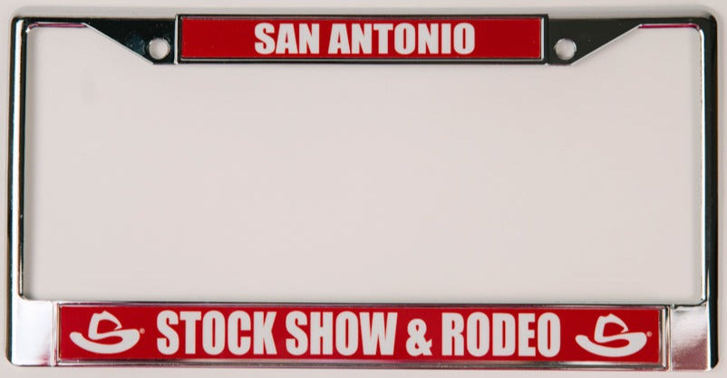 CHROME FRAME LICENSE PLATE COVER
