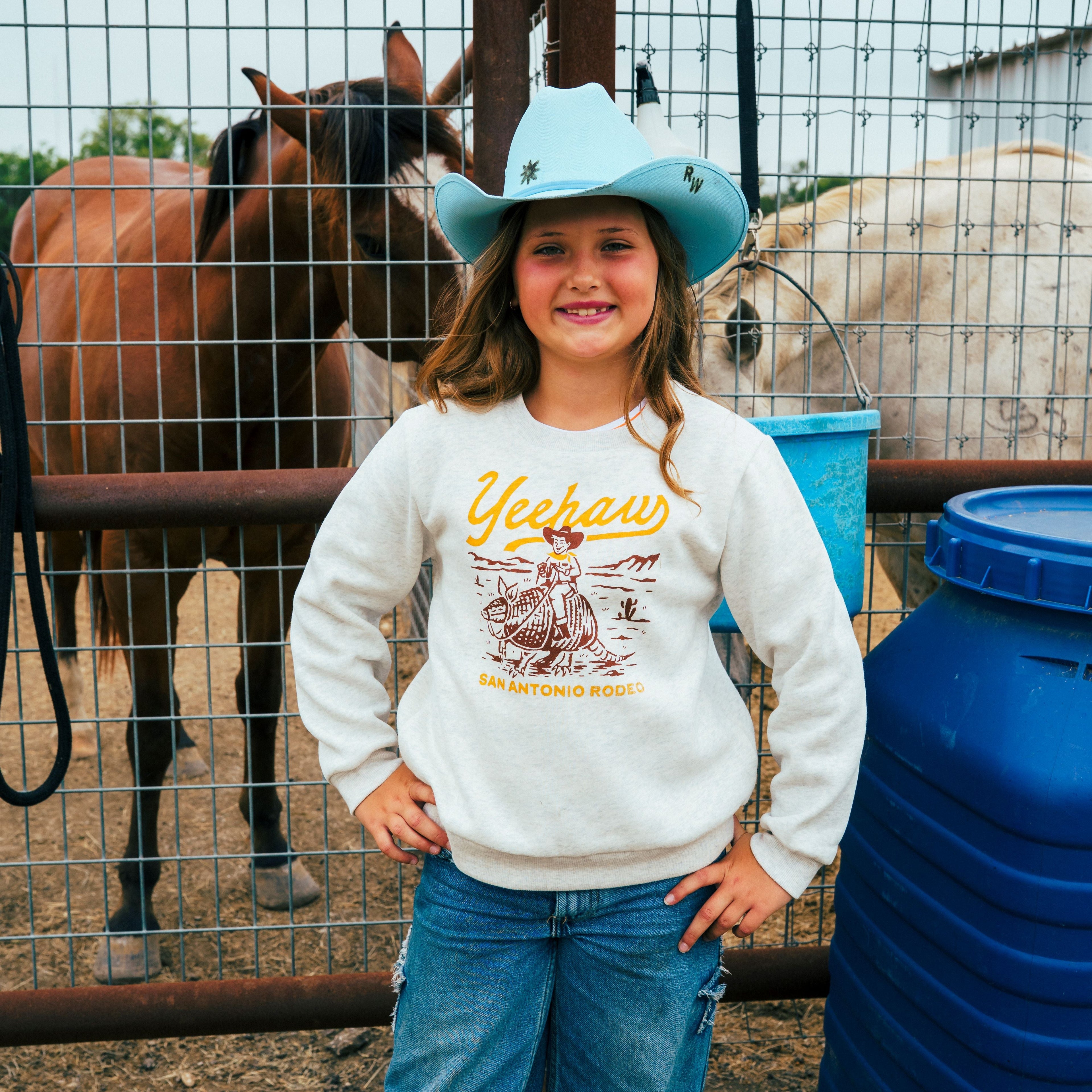YOUTH YEEHAW CREWNECK