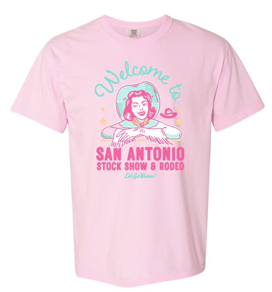 RETRO COWGIRL TSHIRT