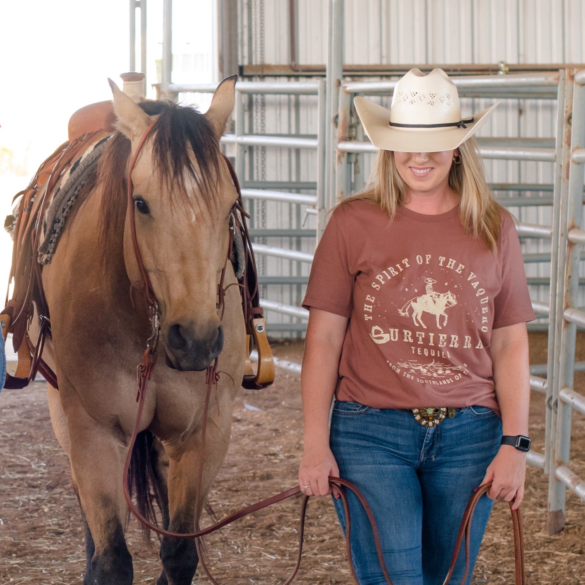 SURTIERRA SPIRIT OF THE VAQUERO T-SHIRT