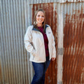 LADIES CREAM JACKET